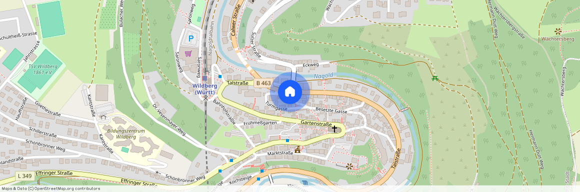 Turmgasse 1-3, 72218 Baden-Württemberg - Wildberg