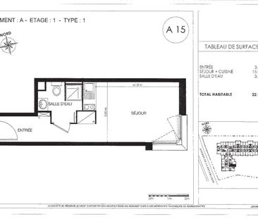 Location Appartement 1 pièce 22m² ISLE 87170 - Photo 5