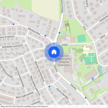 Madrycka, Suchy Dwór, Kosakowo, pucki, pomorskie, Pogórze