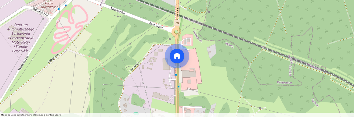 ul. Gliwicka, Śródmieście, Rybnik, śląskie