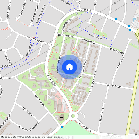 Wye Close, Bedford, Bedfordshire, MK41