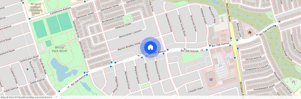 428 Bur Oak Avenue #Main Floor, Markham, Berczy