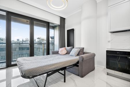 Stylowa kawalerka z balkonem w Hanza Tower! - Фото 5