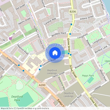 Oxestalls Road, Deptford SE8