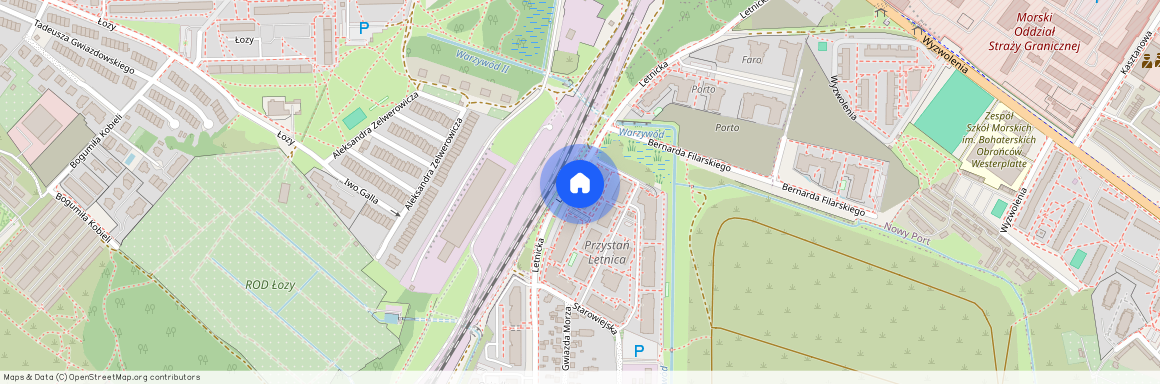 ul. Letnicka, Letnica, Gdańsk, pomorskie