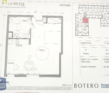 Appartement à louer 1 pièce 35.18m² - Photo 4