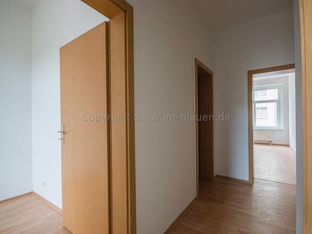 2 Zimmer Singlewohnung in Plauen zur Miete - Stadtzentrum - mit Balkon und Badewanne - Foto 3