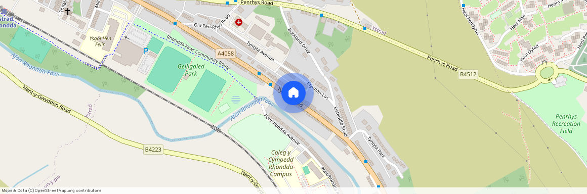 Tyntyla Road, Tonypandy, Rhondda Cynon Taff. CF40 2SR