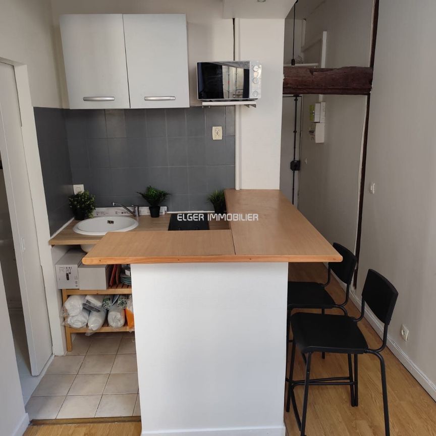 Location - appartement - 15.8 m² - 1 pièce - Photo 1