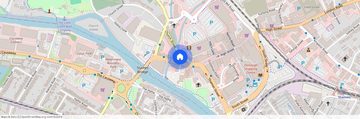 Clarence Street, Staines-upon-thames, Surrey, TW18