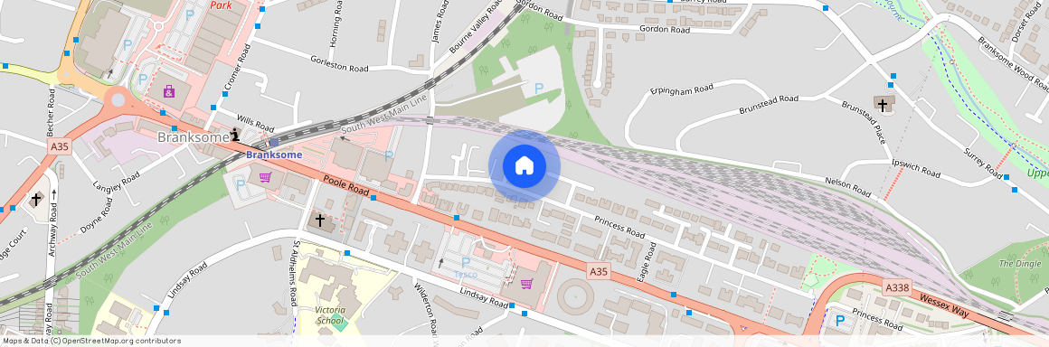 Princess Road, Branksome, Poole, BH12