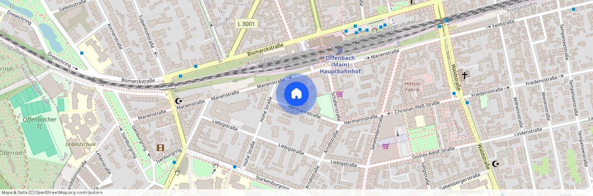 Hermannstr. 39A, 63069 Offenbach am Main OT Offenbach (Kernstadt)