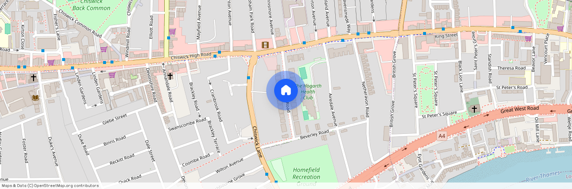 Homefield Road, Chiswick, London, W4