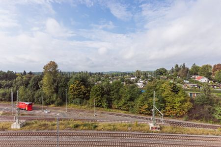 sep. Gasetagenheizung - Weitblick + Wanne u. Dusche - 3 Zimmerwohnung zur Miete in Plauen Haselbrunn - Photo 2
