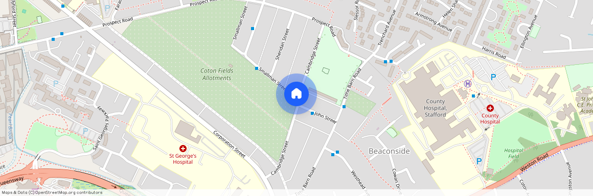 Cambridge Street, Stafford, ST16