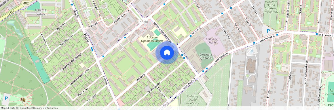 ul. Wileńska, Pabianice, pabianicki, łódzkie