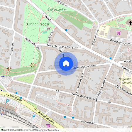 Randers C, 12, 1. tv., Steen Blichers Gade, 8900