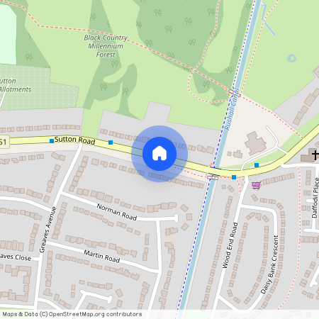 Sutton Road, Walsall, West Midlands, WS5 3AJ