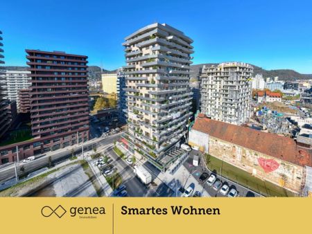 Unbefristet | Grüner Wohntraum | Erstbezug | Green Tower in Reininghaus mit Blick auf den Schloßberg - Photo 3