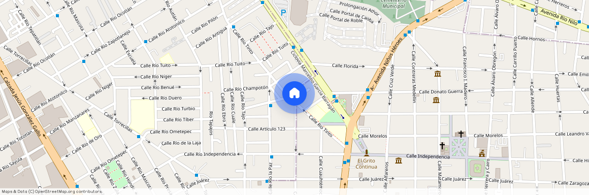 Rio tinto, 2515 int 202, Tlaquepaque Centro, Tlaquepaque, Jalisco, 45500, México