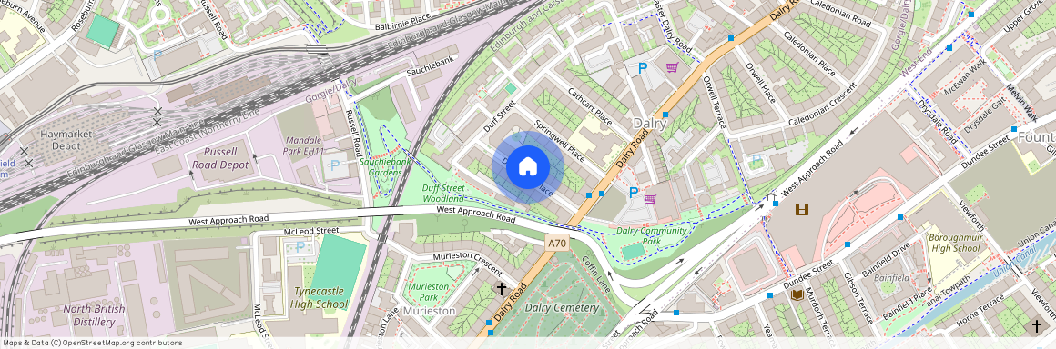 Downfield Place, Dalry, Edinburgh