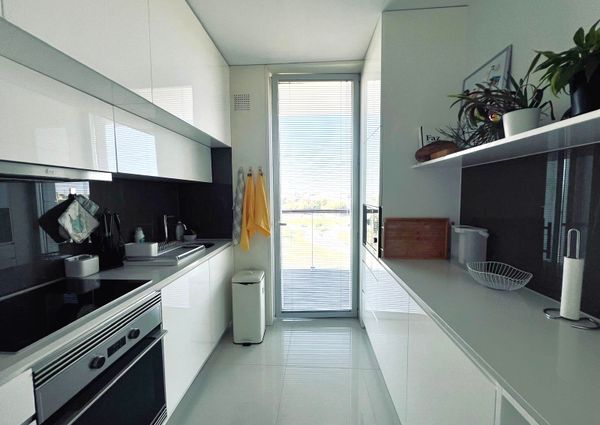1 bedroom flat with excellent areas and unobstructed views in Aveiro!