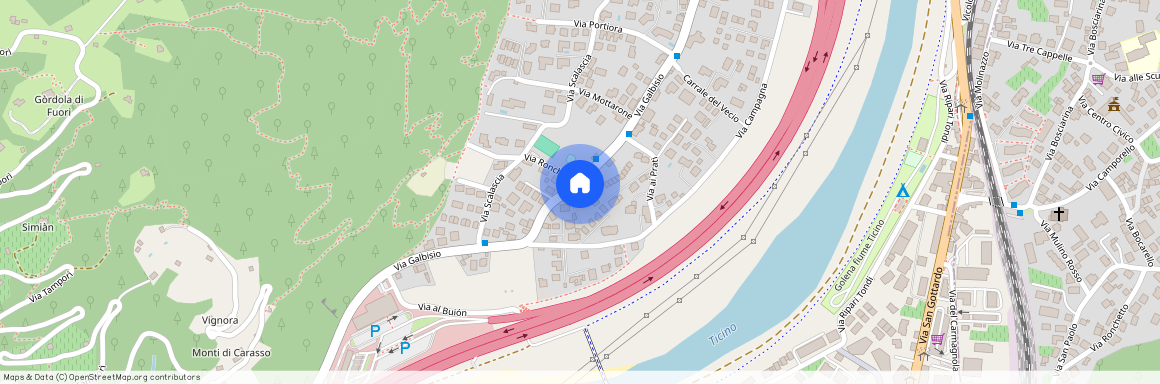 Via Galbisio 82, 6500, Bellinzona