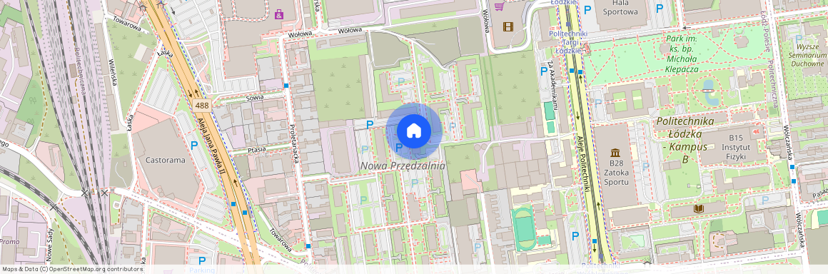 ul. Walerego Wróblewskiego, Politechniczna, Polesie, Łódź, łódzkie