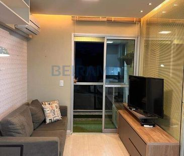 Apartamento mobiliado de 1 quarto, com varanda e vaga de garagem no... - Photo 1