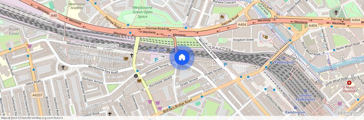 208, Gloucester Terrace, London, W2 6HT