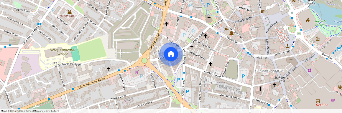 Curzon Street, Derby, Derbyshire, DE1