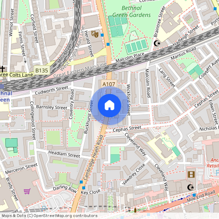 Cambridge Heath Road, Tower Hamlets, London, E1