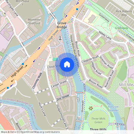 Copper Works Wharf, Sugar House Island, E15