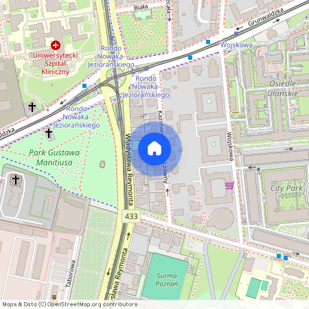 Poznań Grunwald, Kazimiery Iłłakowiczówny