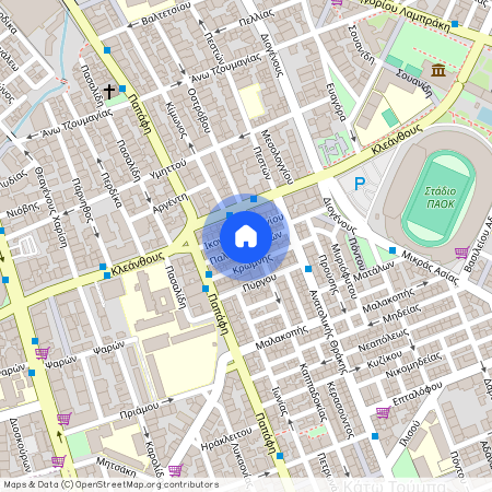 Παλαιών Φωκών 544 53, Θεσσαλονίκη (544 53), Κάτω Τούμπα (Τούμπα)