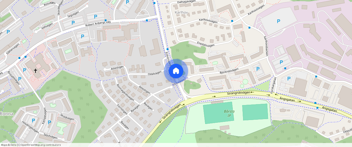 Ronna, Södertälje, Stockholm, Klövjevägen 23