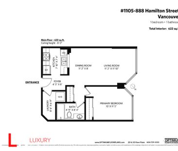 888 Hamilton Street, Unit #1105 - Photo 3