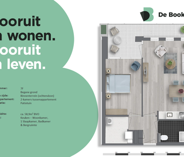 Te huur: Appartement Hulsdonksestraat 7 f in Roosendaal - Foto 6