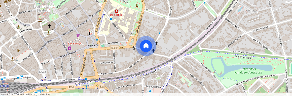 Wandelingstraat 23, kamer kamer 2A, 8500, Kortrijk