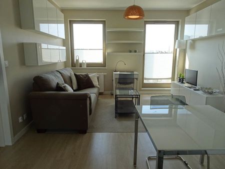 Centrum. Umebl. apartament 2pok. balkon 2600+340 - Фото 4