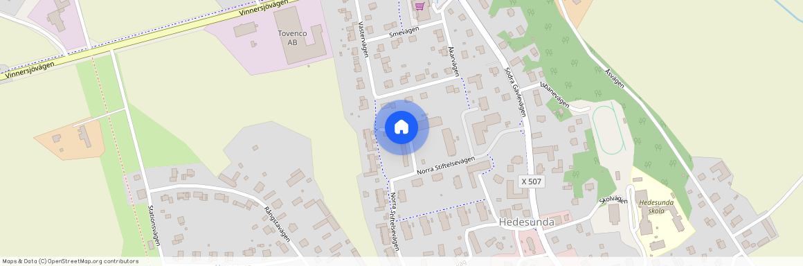 Norra Stiftelsevägen 12, Hedesunda