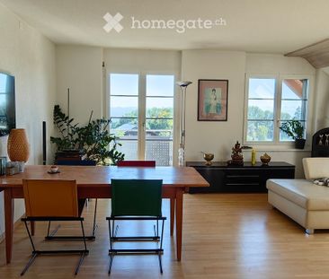 3.5-Zimmer-Wohnung möbliert, Südlage mit Alpenblick – hell, 12 Min.... - Photo 2