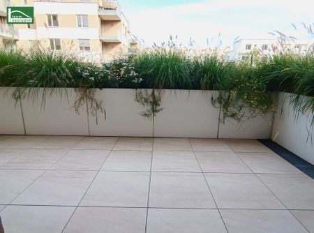 MITTEN IN DER STADT Ruhe auf der begrünten Terrasse genießen - 2 Zimmer Neubauwohnung - Photo 5