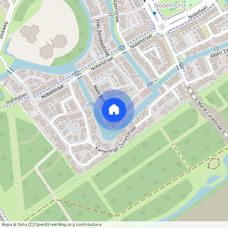 Nobelhorst West, 1341 BW, Niels Bohrstraat, Almere