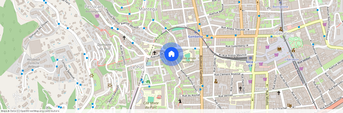 11 AV EDEN PARK, NICE GAMBETTA