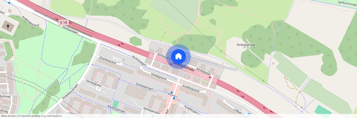 Almbygatan, Spånga