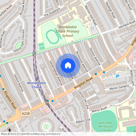 Chatsworth Avenue, Wimbledon Chase, SW20 8JZ