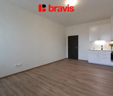 Pronájem bytu 1+kk, Brno - Zábrdovice, ul. Francouzská, výtah, park... - Photo 4