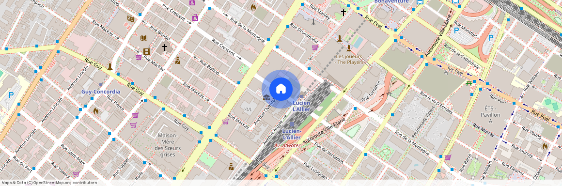 Rue Lucien-L'Allier, H3G 0G7, Montréal