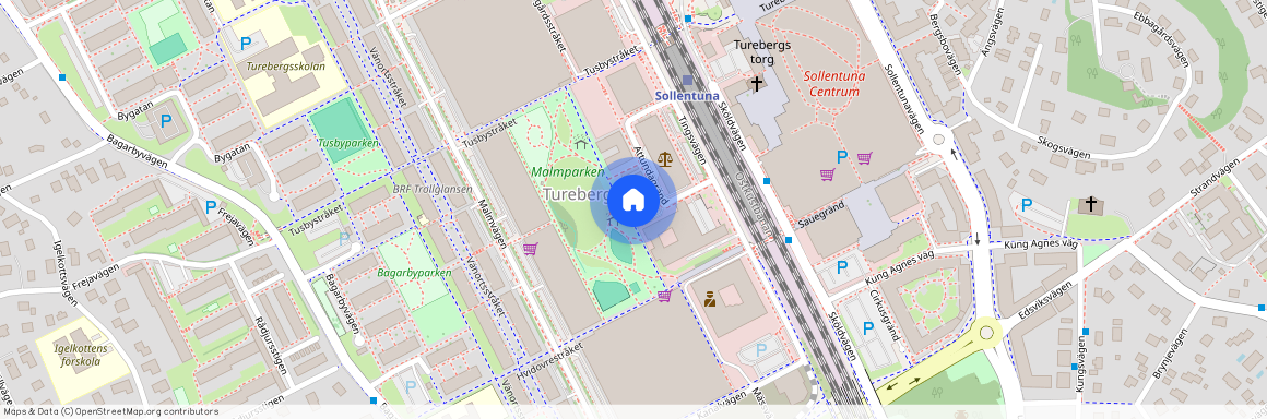 Attundagränd, Sollentuna